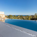 z luxury villa bita lefkada greece swimming pool sea view tree