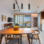 z luxury villa bita lefkada sitting area living area window tv table chairs