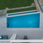 z luxury villa bita lefkada swimming pool garden stairs stones