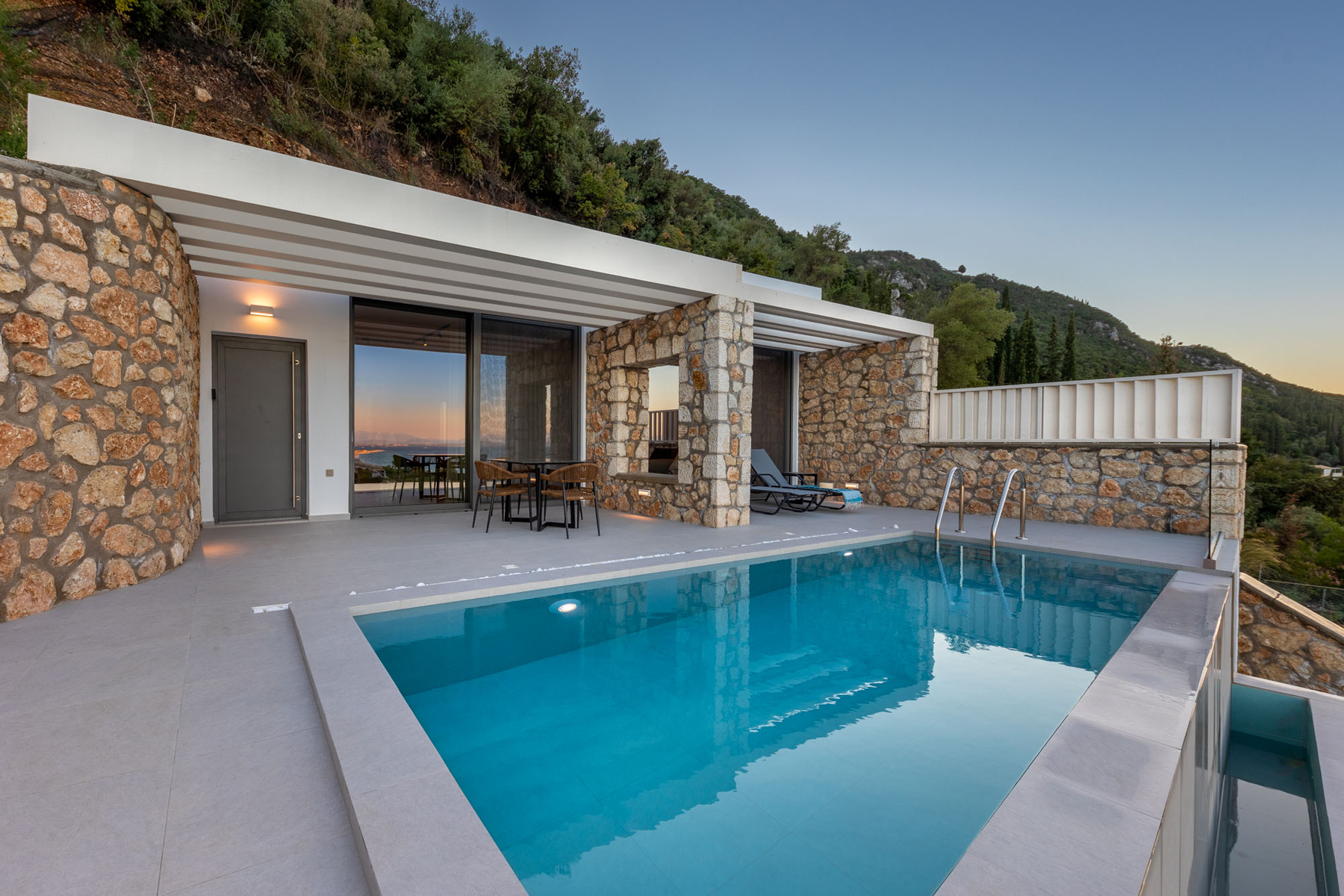z luxury villa omega lefkada swimming pool outdoor